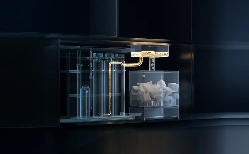 Waste compression and storage system
